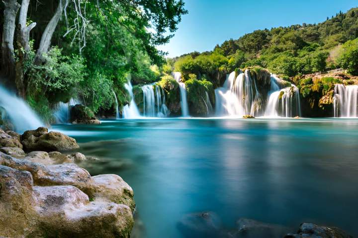 Cascades de Skradinski buk Sainte-Adèle