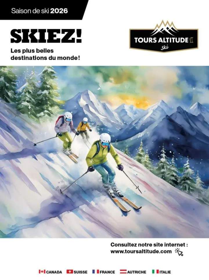 Brochure de voyages de ski Sainte-Adèle