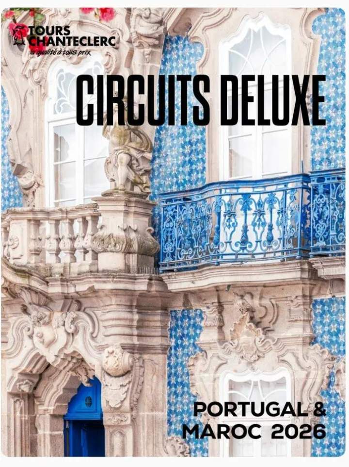 Brochure Circuits de luxe de Portugal & Maroc 2026 Sainte-Adèle